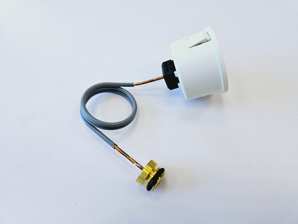 Манометр (с медной трубкой) VIESSMANN Vitopend 100-W WH1D/Vitodens 100-W WB1B (арт. 7828644-1, 7834985-1)