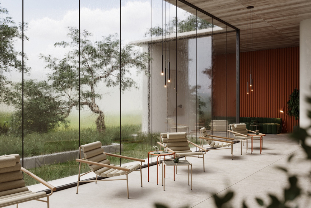 Кресло лаунж металлическое Scab Design Dress Code Fashion Indoor, тортора