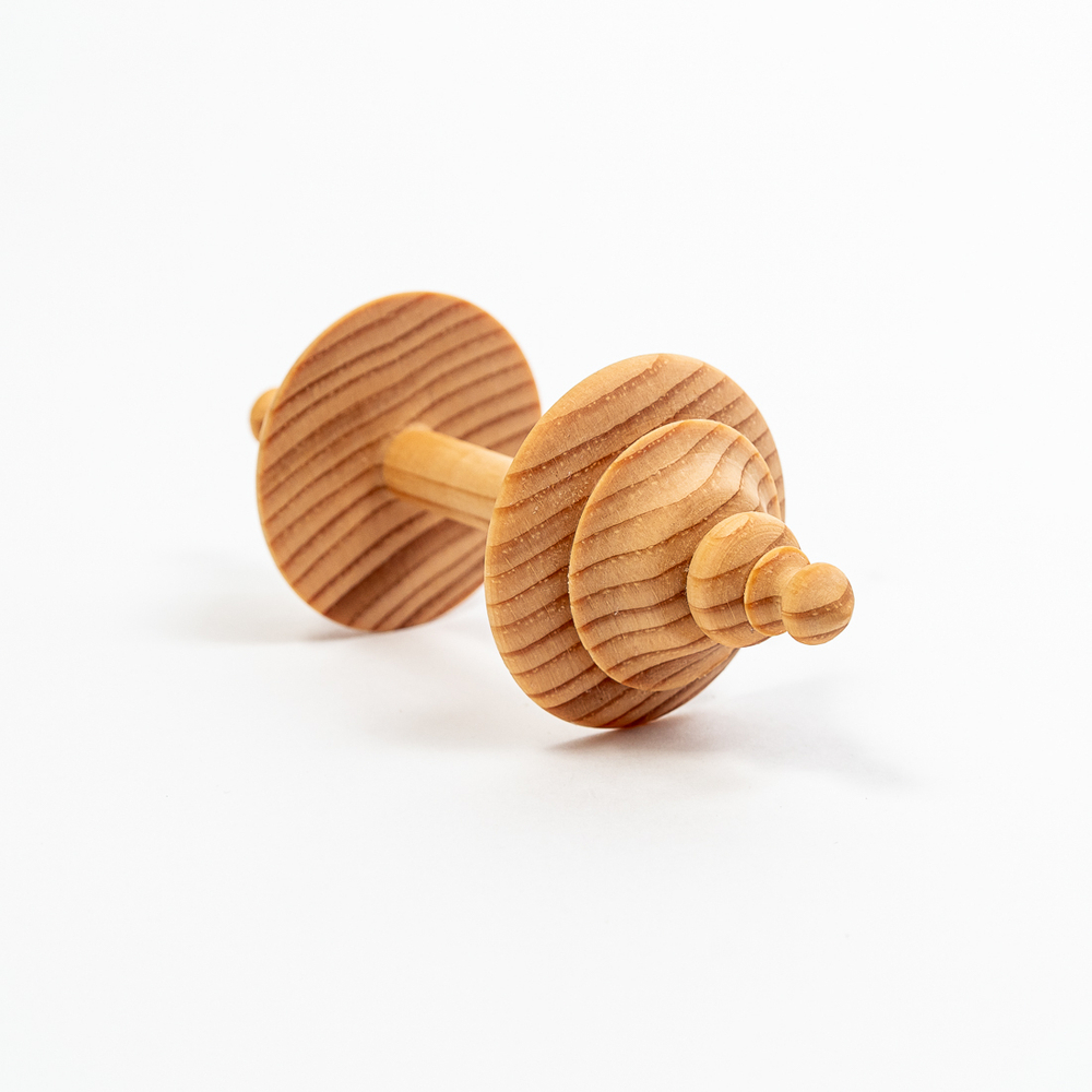 Набор деревянных катушек для ниток. KBN1