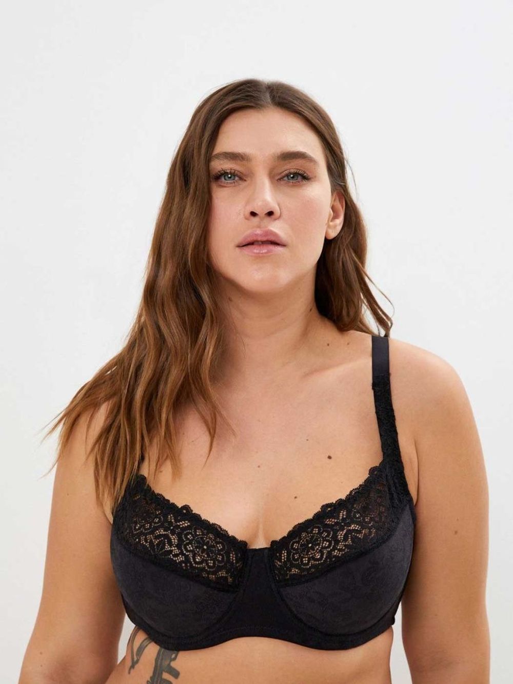 Бюстгальтер кружевной большие размеры