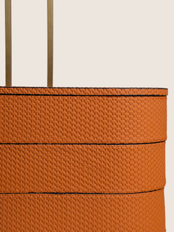 Шкатулка Трансформер овальная Оранжевая