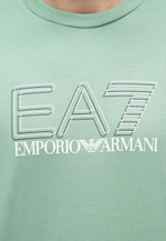 EA7 Emporio Armani UNISEX - Футболка с принтом - Зелёный