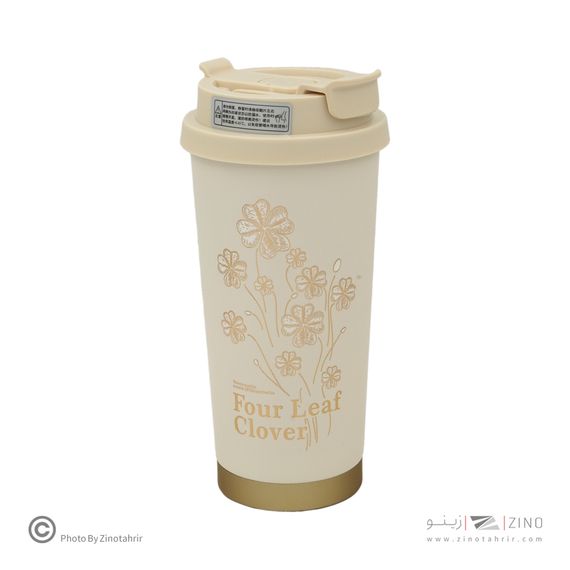 Termos \ Термос coffee ( 0387 - 4 ) Güllü ağ yonca