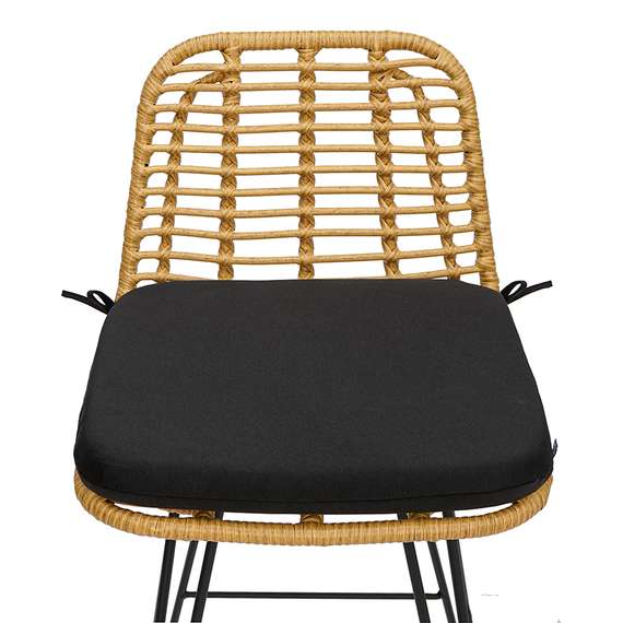 Барный стул Vetle Flat, светлый ротанг