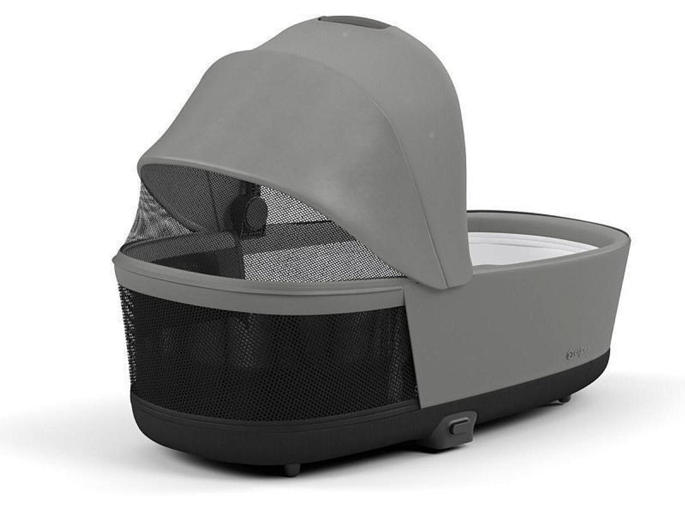 Коляска Cybex Priam IV Rosegold complete и автокресло Cloud G i-Size Almond Beige Plus 3 в 1 Mirage Grey