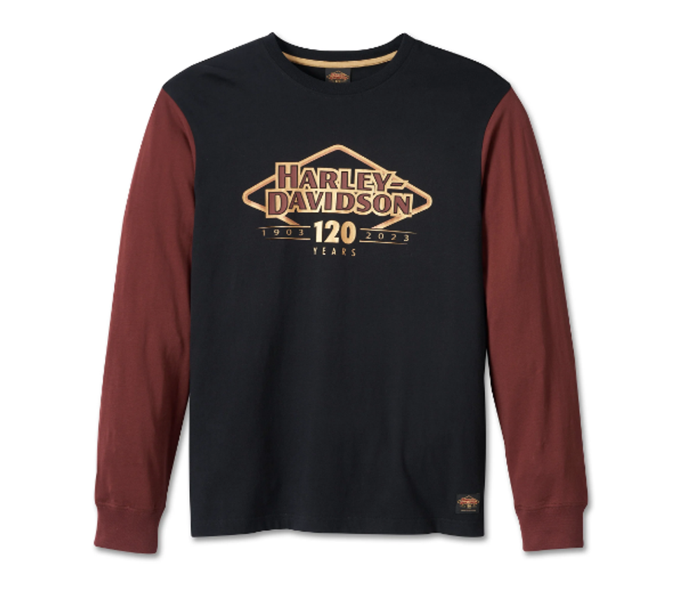 Футболка с длинными рукавами Colorblocked 120th Anniversary