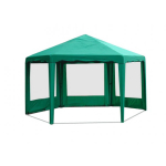 Шатер-беседка Митек 6 граней желтая