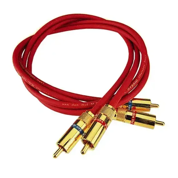 Кабель межблочный аналоговый RCA Van den Hul The Bay C5 Hybrid. Длина 1 метр