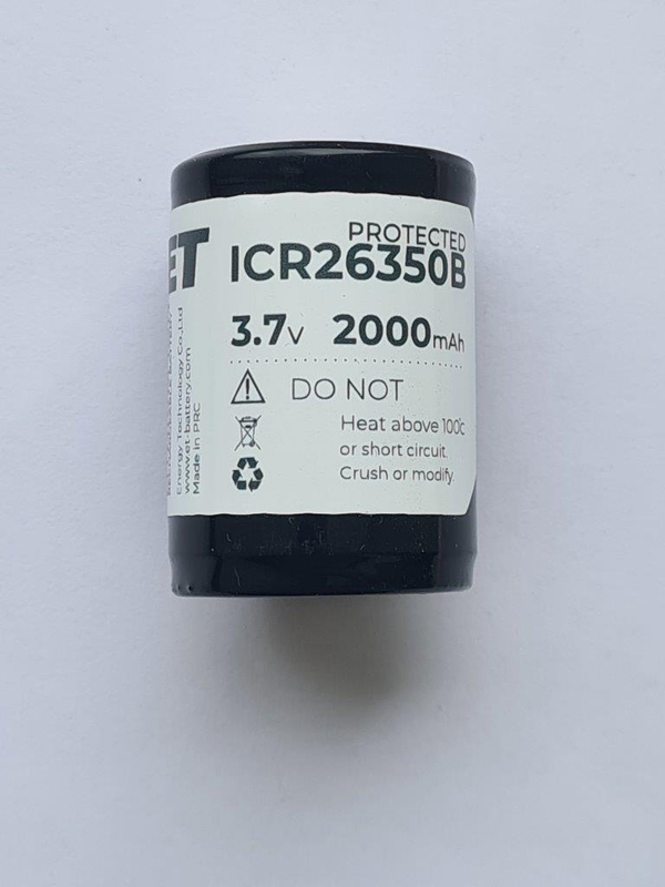 Аккумулятор ET ICR26350B Protected