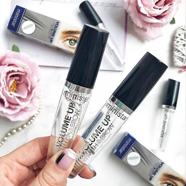 Гель для фиксации бровей и ресниц Ministar Volume Up, 10 г