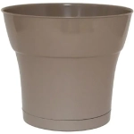 Горшок Тоскана, D15, 1,45 л, фраппе с поддоном