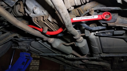 Усилитель жесткости задний нижний Infiniti EX и Infiniti M (Y50) (ПОД ЗАКАЗ)