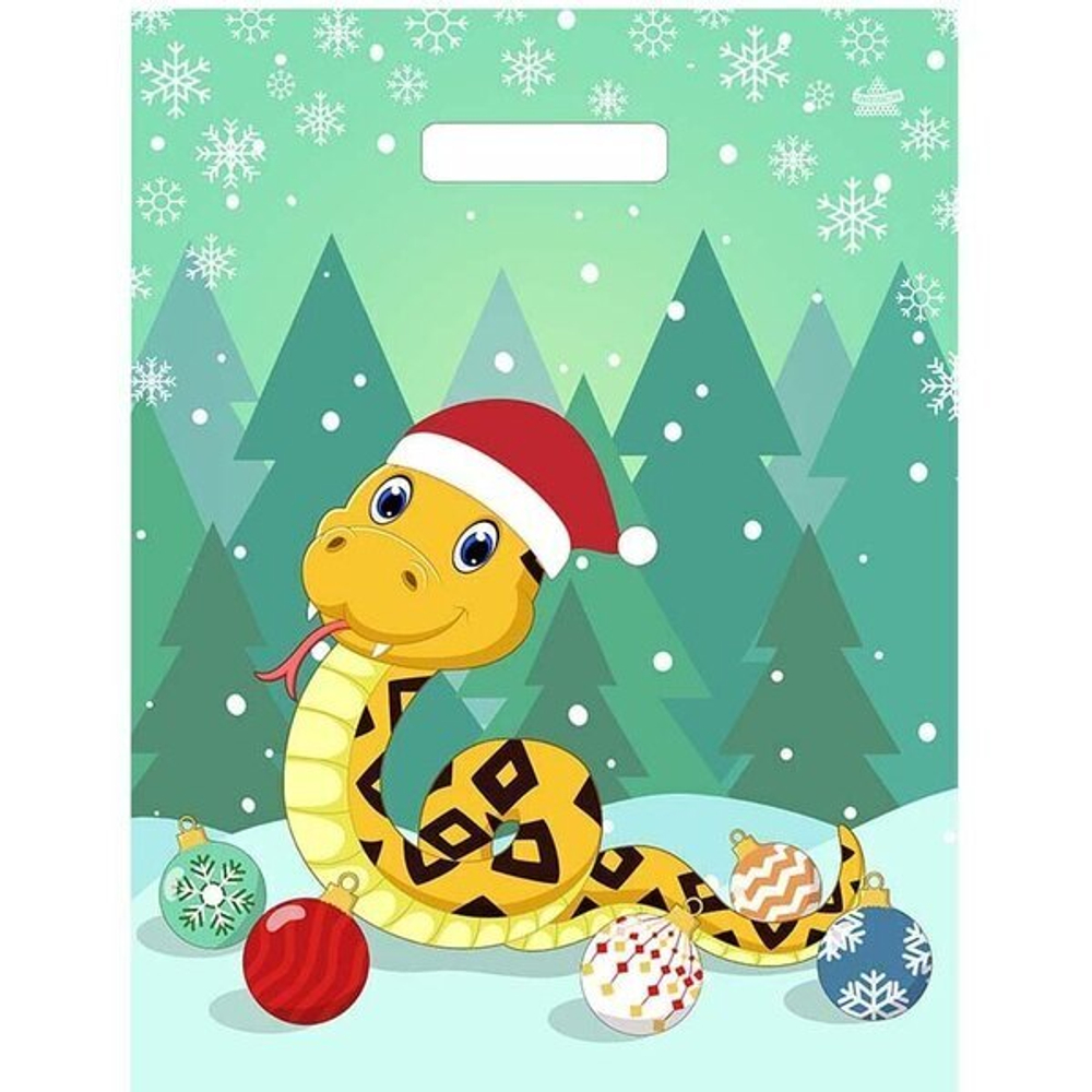 Пакет ПЭ с вырубной ручкой 40*31см «Символ мудрости» ламинированный Тико