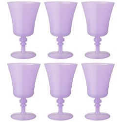 НАБОР БОКАЛОВ ИЗ 6 ШТУК "ICONIC" PURPLE 300МЛ