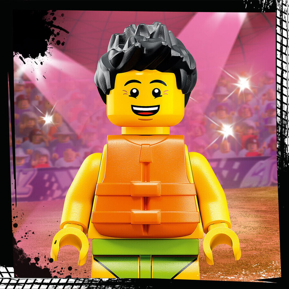 Конструктор LEGO City 60333 Трюковой мотоцикл: ванна