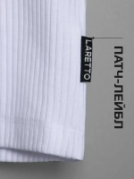 Белая футболка для девочки базовая