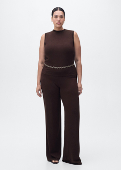 Топ из тонкого трикотажа