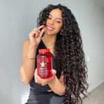 HAIRtamin, Gummy Stars ™, смесь суперфруктов, 60 веганских жевательных мармеладок