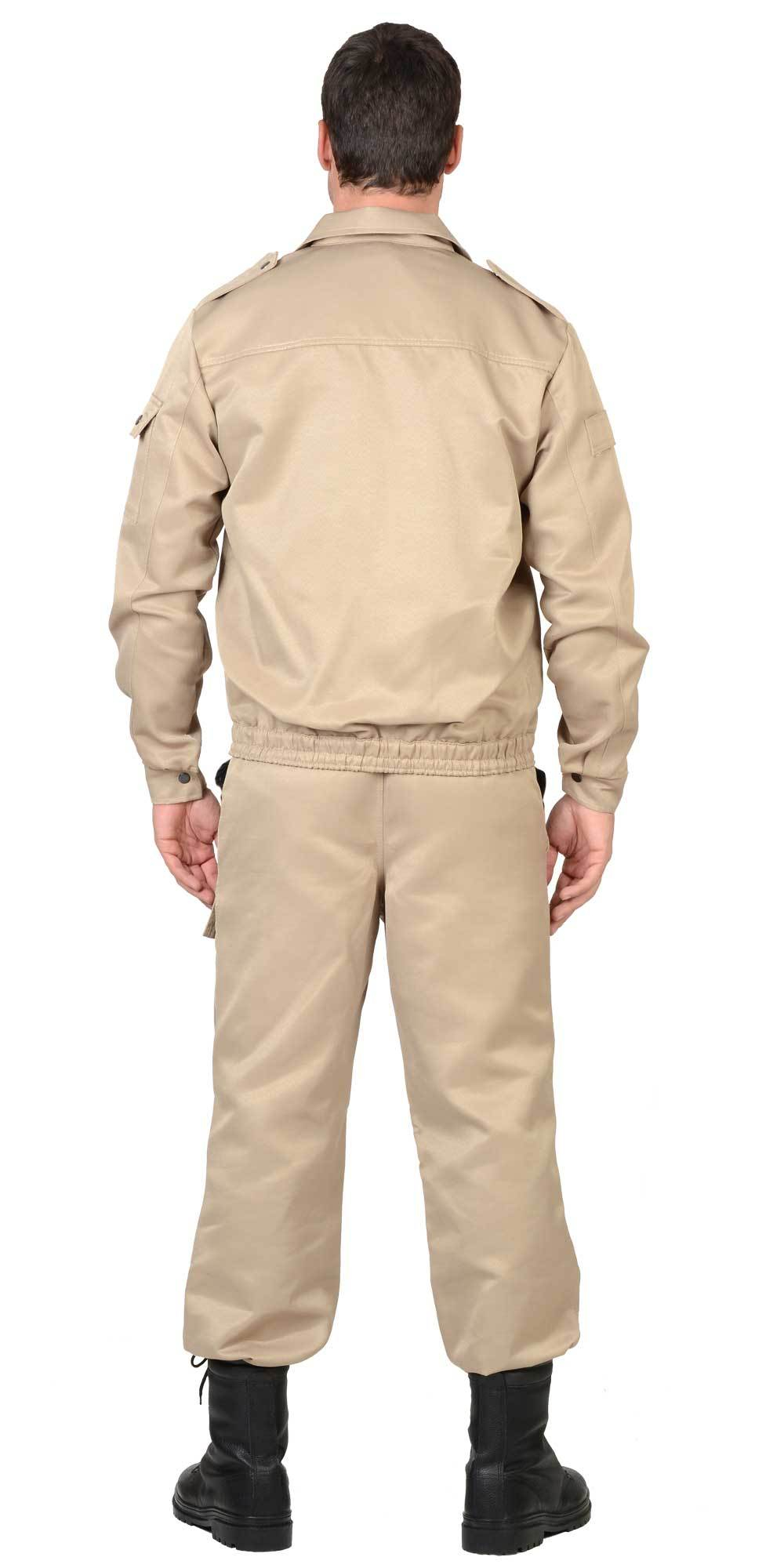 Костюм Охранника  куртка, брюки  песочный