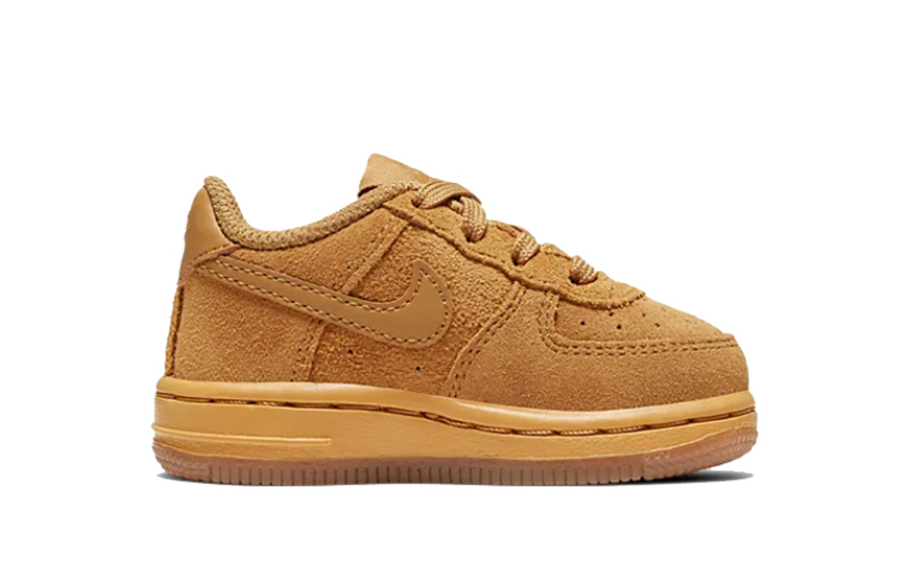 Baby Nike Air Force 1 LV8 3 low-top sneakers wheat color