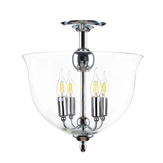 Потолочный светильник Crystal Lux Atlas PL4 Chrome