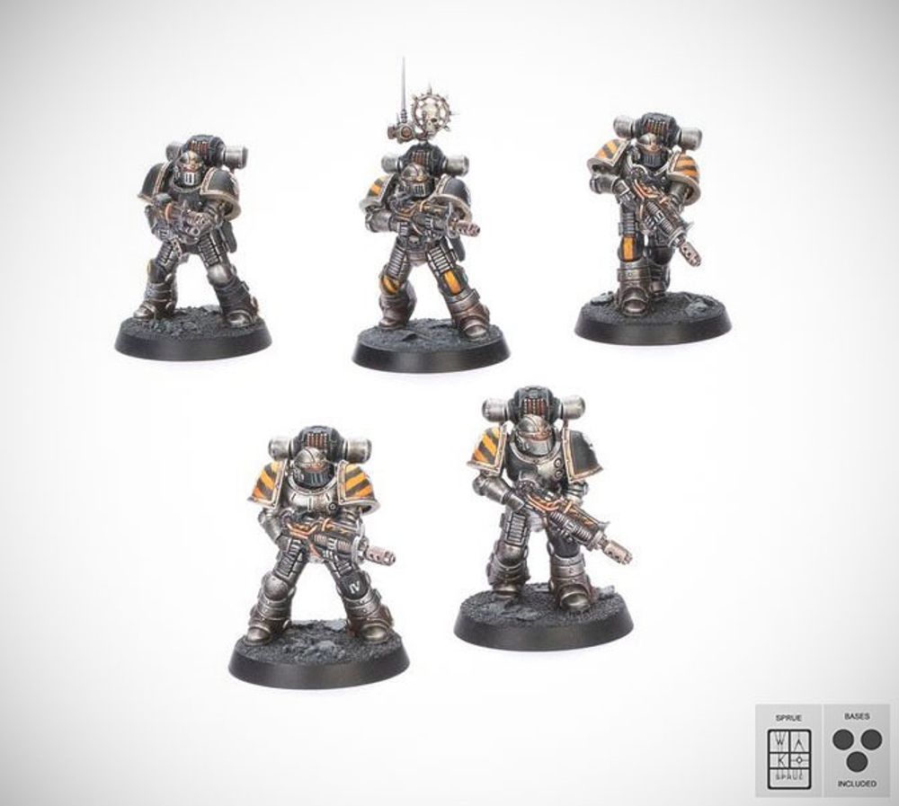 Legionaries in MkII Power Armour (5)