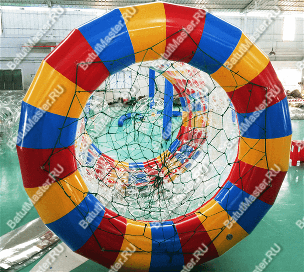 Аттракцион Водный роллер "Комбинированный" ПВХ, 2,2*2*2 м