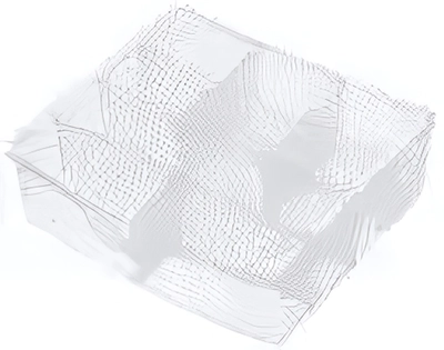 Органайзер для хранения мелочей прозрачный «Neptune», 17*16*5.2см