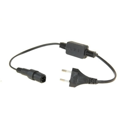 Шнур питания силовой для 3-х проводного дюралайта Ø 13 мм.