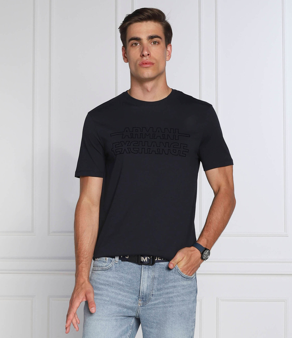 футболка Armani Exchange - темно-синий(6LZTCB ZJ3VZ)