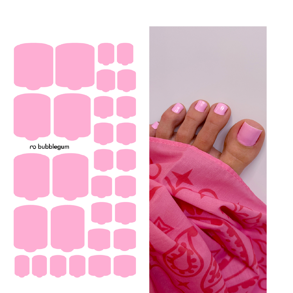 Пленки для педикюра Provocative Nails bubblegum