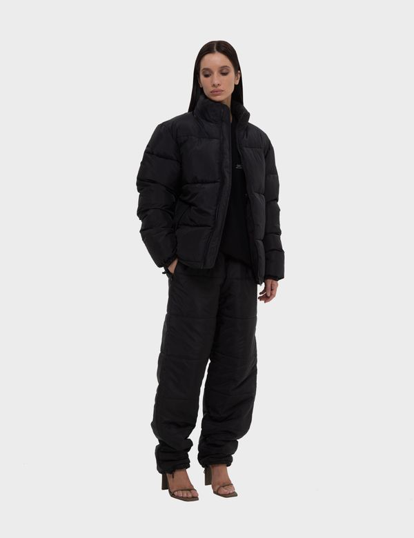 Пуховик BASIC Черный - фото 14