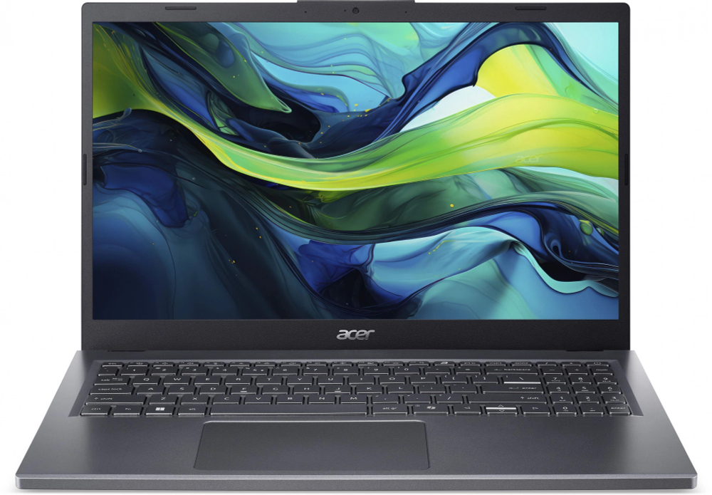 Ноутбук  Acer Aspire 15 A15-51M-39F7 15.6 ", Core 3, 8 Гб RAM, 512 Гб SSD, Iris Xe Graphics, Серый