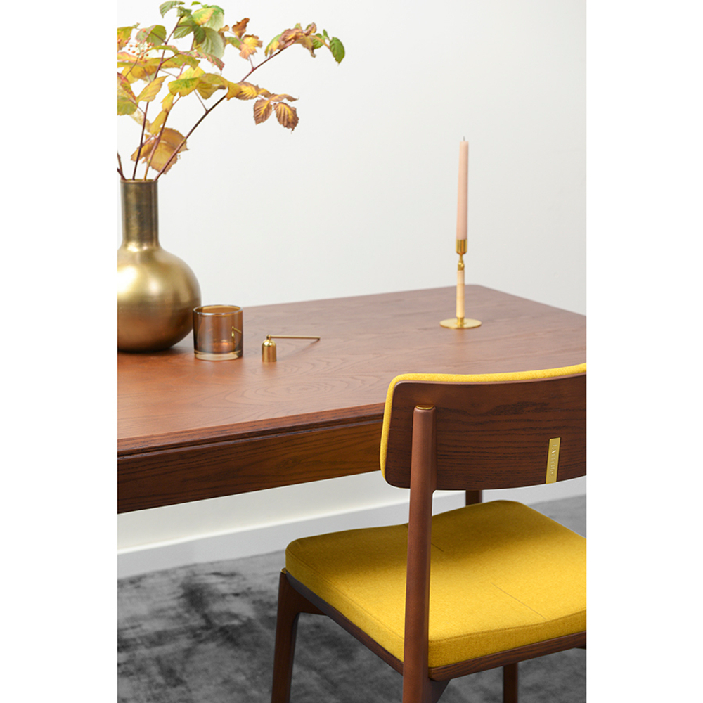 Стол обеденный aska, 85х180 см, орех