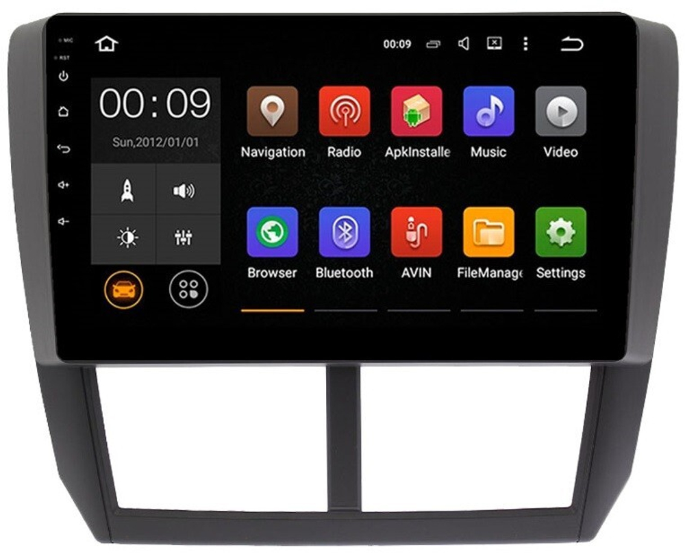 Магнитола для Subaru Forester 3 (SH) 2008-2013, Impreza GH, GE - Roximo RX-3403 Android 13, ТОП процессор, 8/128, SIM-слот