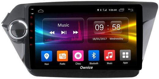 Магнитола для KIA Rio 3 2011-2017 (QB) - Carmedia OL-9731 QLed, Android 10/12, ТОП процессор, CarPlay, SIM-слот