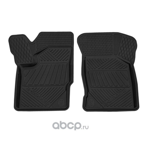 Коврики на пол /1118, 2190 Гранта/ перед. 2 шт (REZKON)