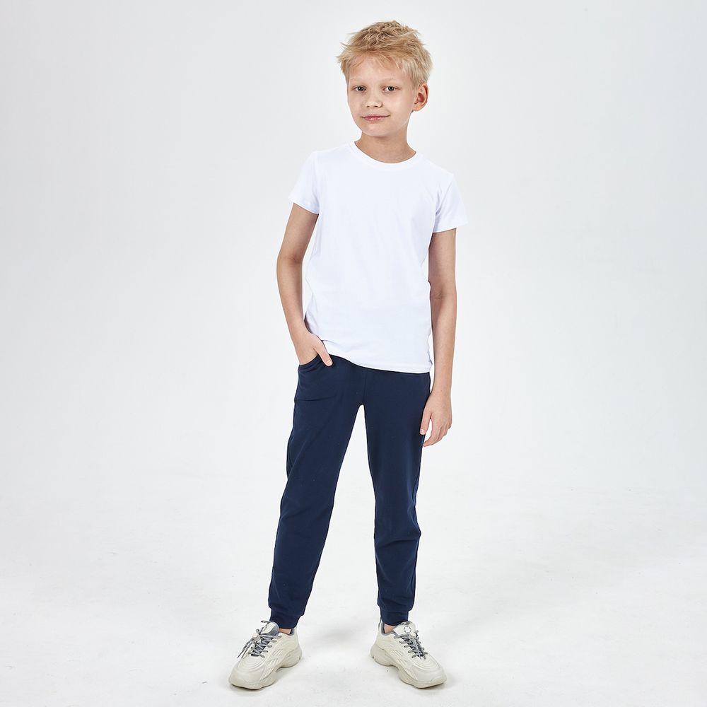 Темно-синие брюки для мальчика KOGANKIDS