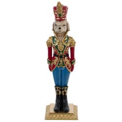 GAEM Фигурка декоративная "Солдатик-собака", L9 W9 H32 см