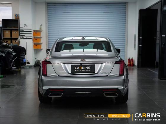 Carbins Color PPF GT Silver CP 02S серебро серая цветная полиуретановая защитная антигравийная пленка