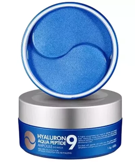 Патчи глубокого увлажнения с пептидами Medi-Peel Peptide 9 Hyaluron Aqua Ampoule Eye Patch, 60 шт