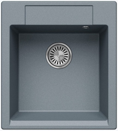 Мойка TOLERO R-117 грей (серый)