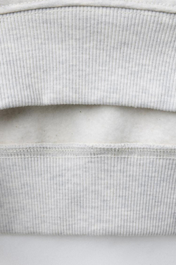 ZARA ТОЛСТОВКА С РЕЛЬЕФНОЙ НАДПИСЬЮ, СЕРЫЙ МЕЛАНЖ