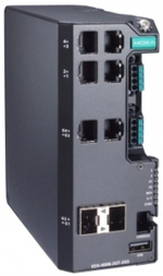 Коммутатор управляемый MOXA EDS-4008-2GT-2GS-HV