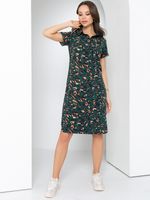 Платье-рубашка Сидни (грин) Diolche