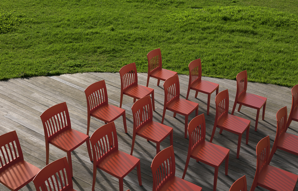 Стул пластиковый Papatya Eden-S, кирпично-красный матовый