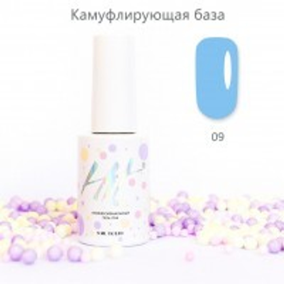 Камуфлирующая база №09 ТМ &quot;HIT gel&quot;, 9 мл