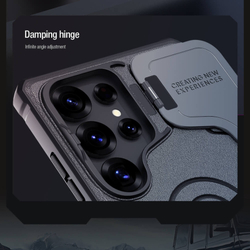 Противоударный чехол с защитой камеры Nillkin CamShield Armor PROP Case для Samsung Galaxy S25 Ultra