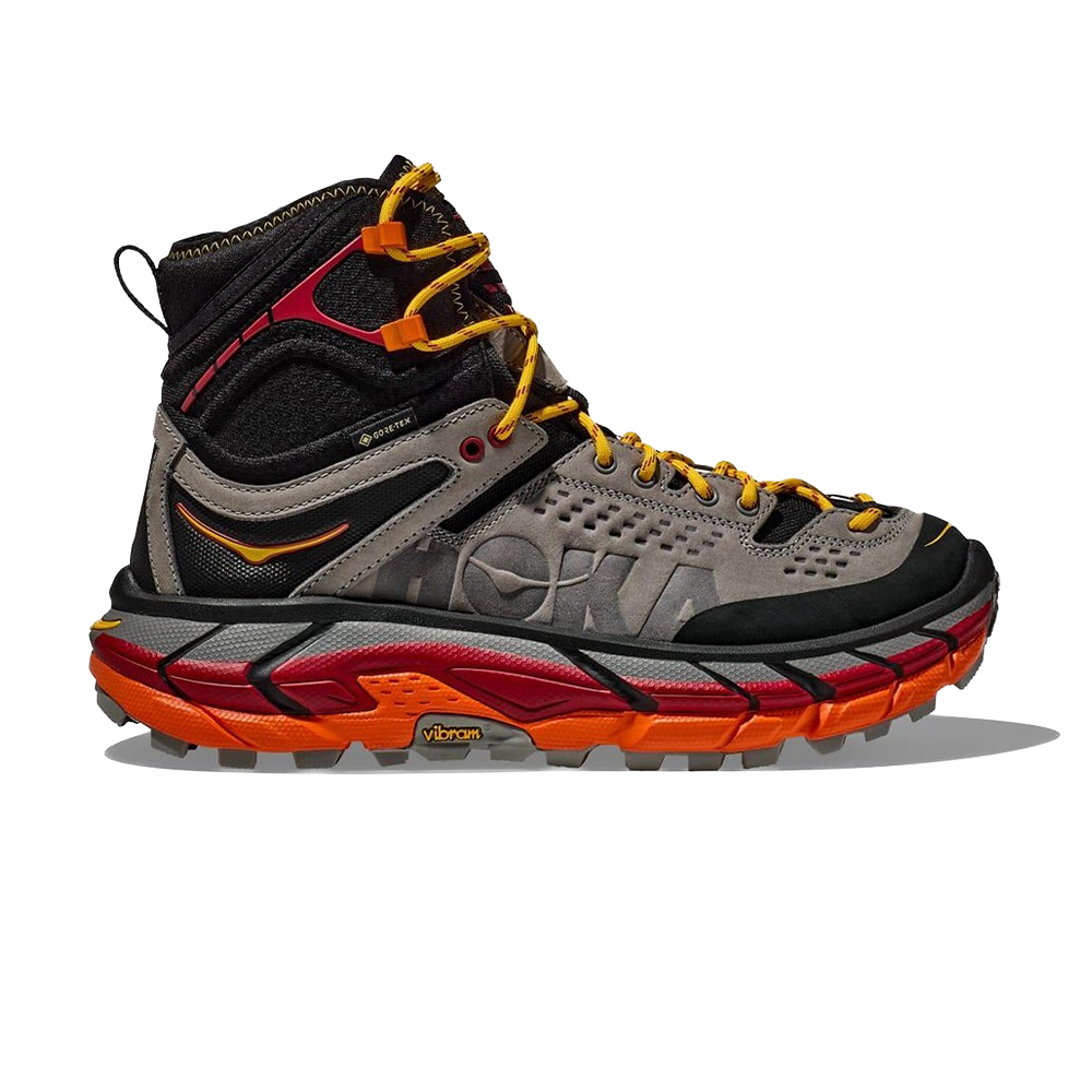 Кроссовки мужские HOKA U TOR ULTRA HI Black / Chili Pepper