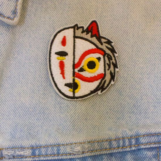 Нашивка на рюкзак и на одежду. MASK